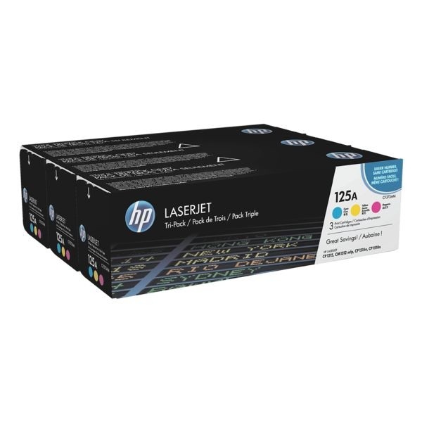 HP 125A Color LaserJet Multipack CF373AM für HP CM1300 HP CP1515 CP1516 CP1517 CP1519