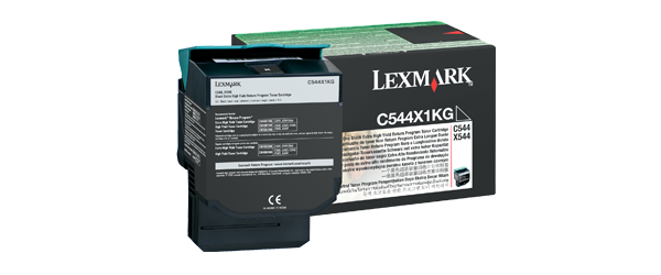 Lexmark Toner Black für Lexmark C544 C546 Lexmark X544 Optra C544 C544X1KG