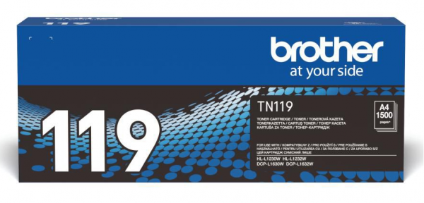 Brother TN-119 Toner Black für HL-L1230 HL-L1232W DCP-L1630W