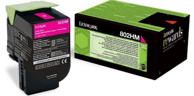 Lexmark 80C2HM0 Toner Magenta CX410DE CX510DE return