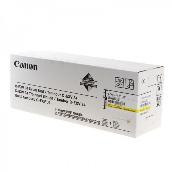 Canon Bildtrommel C-EXV34 Yellow IRC2020 IRC2025 IRC2030 C2225I Canon C2230I 3789B003