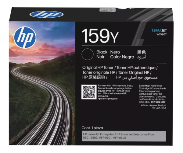 HP 159Y Toner Black W1590Y Original HP LaserJet Enterprise 5501 5502 MFP 5601 MFP 5602