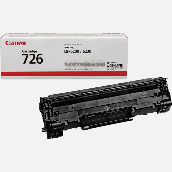 Canon CRG-726 Toner Black 3483B002 i-SENSYS LBP6200d LBP6230dw