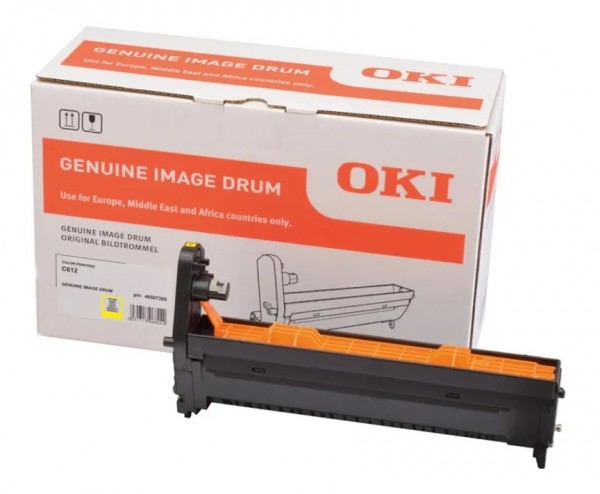 OKI C600 Bildtrommel Yellow OKI C612N OKI C612DN 46507305 Trommel-Kit