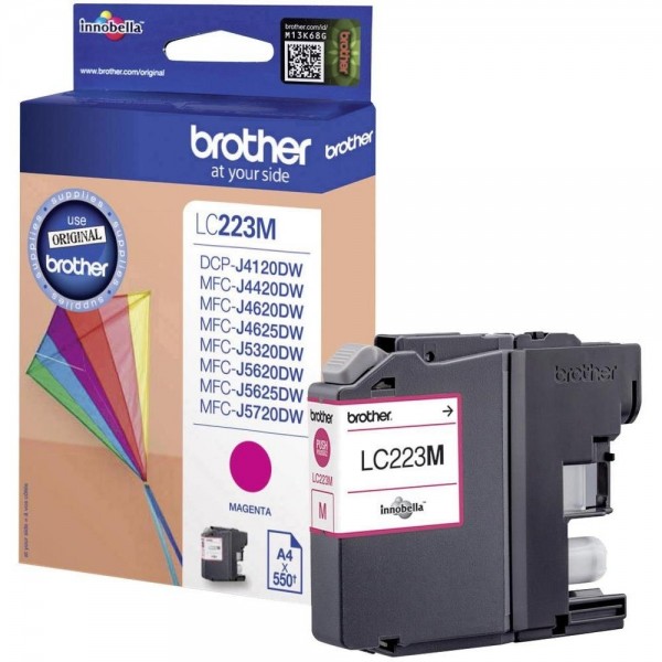 Brother LC-223M Tinte Magenta Original MFC-J4620DW J4625DW J5620DW MFC-J5720DW