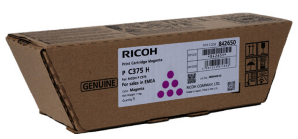 Ricoh Toner magenta 842650 für Ricoh P C370 SF Ricoh PC375