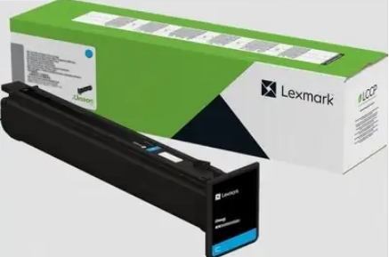 Lexmark 24B7578 Toner Cyan Lexmark XC9635 MFP XC9645 MFP XC9655 MFP Toner Blau