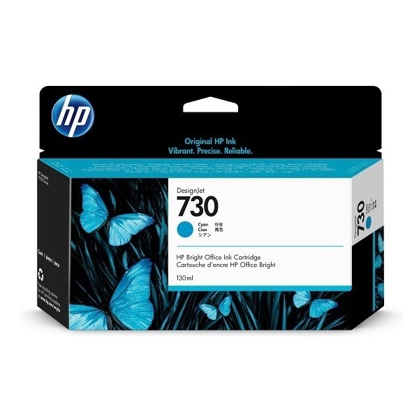 HP 730 Tintenpatrone cyan P2V62A HP DesignJet T1600 PostScript T1700 T2600