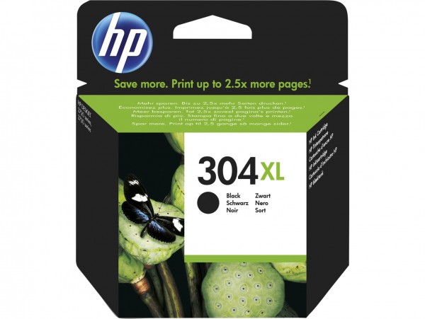 HP 304XL Tintenpatrone N9K08AE black für Deskjet 2620 2630 2632 2633