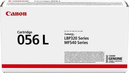 Canon Toner CRG 056L schwarz 3006C002 für i-Sensys LBP325x MF542x MF543x