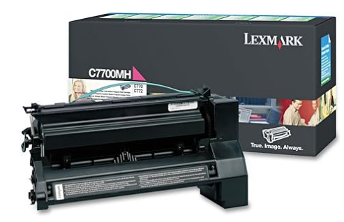 Lexmark C770N C772N X772E Toner Magenta Rückgabe Tonerkassette