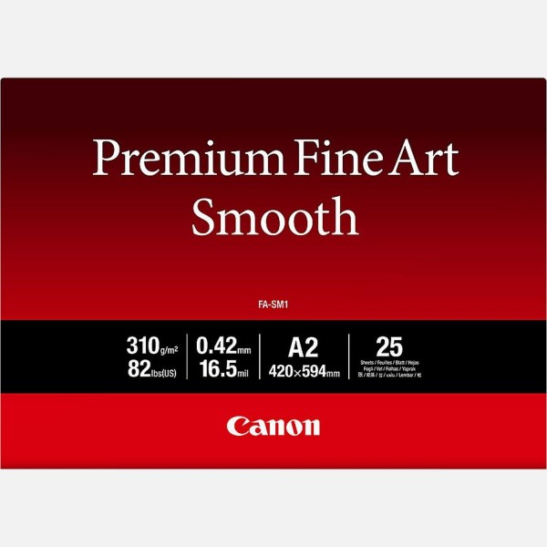 Canon FA-SM1 A2 Fine Art Papier 310 g/m² 25 Blatt