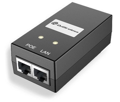 QuWireless Passive PoE Power Supply EU P248E PoE Injektor