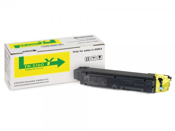 Kyocera TK-5160Y Toner Yellow für Kyocera ECOSYS P7040cdn P7040cdn