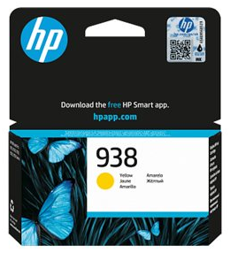 HP 938 Gelb 4S6X7PE HP Officejet Pro 9110b 9120 9120b 9120e 9130b 9130e 9720e 9730e