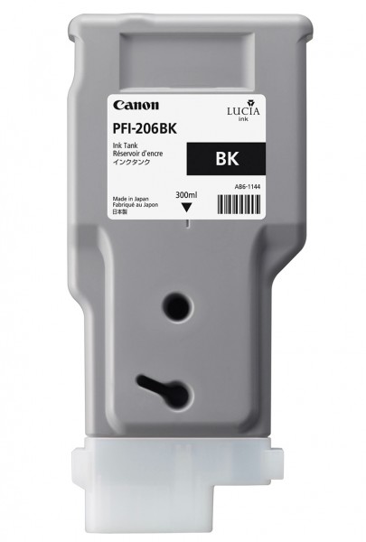 Canon Tinte PFI-206BK Black 5303B001 imagePROGRAF iPF6400 iPF6400SE IPF6450