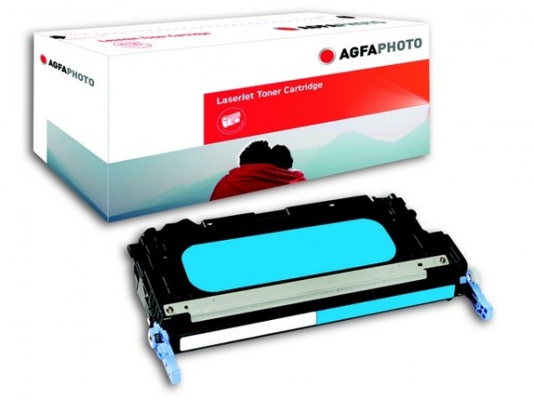 AGFAPHOTO Toner Cyan für HP.CLJ3800 CP3505 APTHP7581AE