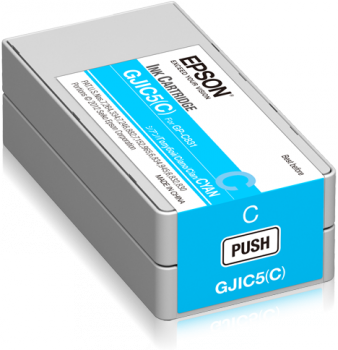 Epson GJIC5 Tintenpatrone Cyan für ColorWorks C831