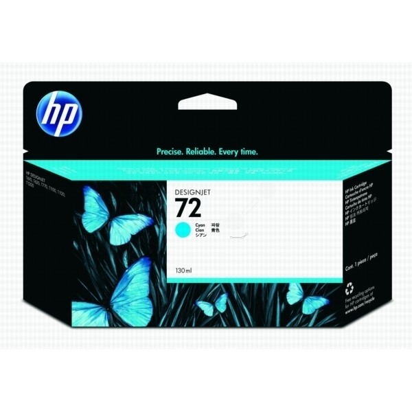 HP 72 Tinte cyan HP DesignJet T610 T620 T770 T1100 T1200 T1300 T2300 C9371A