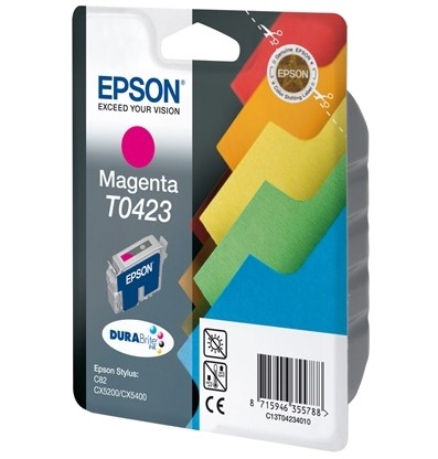 Epson Tintenpatrone T0423 Magenta für Stylus C82 CX5200 CX5400
