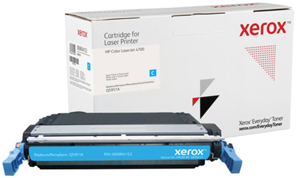 Xerox Everyday HP643A Toner CyanQ5951A HP Color LaserJet 4700