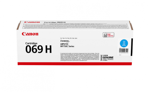 Canon 069H Toner cyan 5097C002 für Canon i-SENSYS LBP673Cdw LBP673dw MF752Cdw MF754Cdw