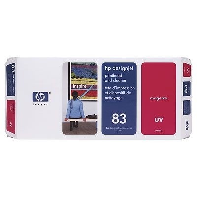 HP 83 Druckkopf Magental C4962A incl. Druckkopf Reiniger DJ5000 DJ5500 UV