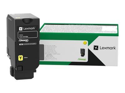 Lexmark 81C2XY0 Toner Yellow Lexmark CX735de Lexmark CX737adZse LCCP, LRP