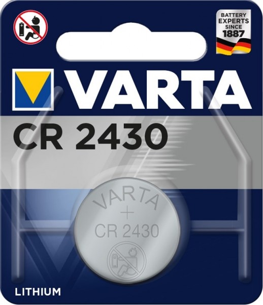Varta CR2430 Knopfzelle Lithium 3 Volt