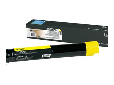 Lexmark 22Z0011 Toner Yellow Lexmark XS950de Lexmark XS955de Lexmark XS955dhe