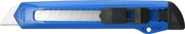 FixPoint Mehrzweckmesser mit Abbrechklingen Plastikausführung 18 mm Klinge