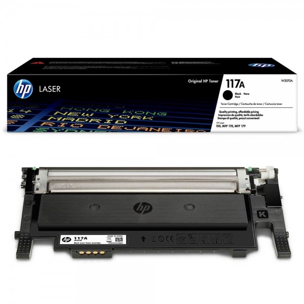 HP 117A Toner black W2070A HP Color Laser 150 HP Color Laser 150nwHP Color Laser MFP178 MFP179