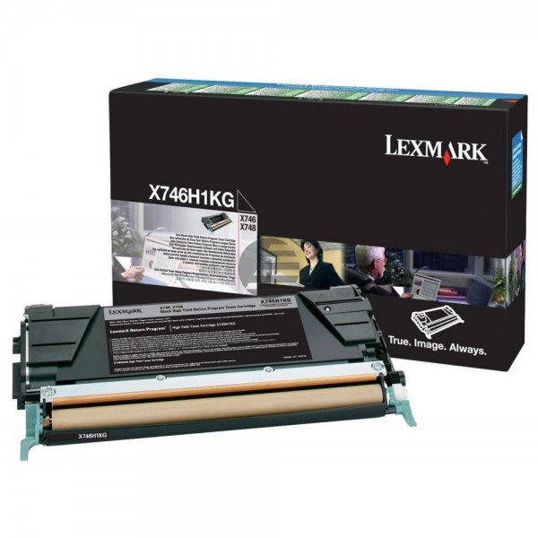 Lexmark X746H1KG Toner black für X746de X748de X748dte