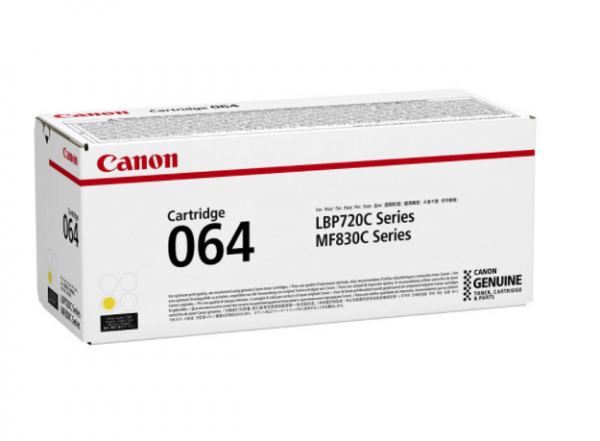 Canon Toner 064H yellow 4932C001 Canon i-Sensys LBP722Cdw MF832cdw MF842cdw