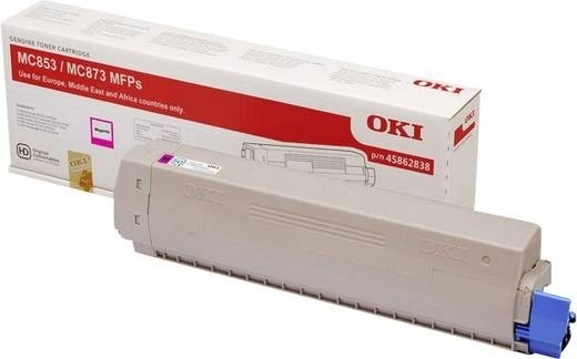 Oki 45862838 Original Toner Magenta MC853dn MC873dn OKI MC883dn Serien