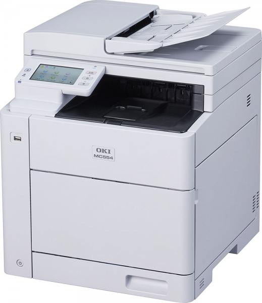 OKI MC554dn A4 color Laser MFP 4 in 1 Multifunktionsdrucker Duplexdruck Duplexscan