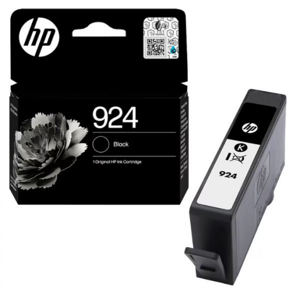 HP 924 Tinte Black 4K0U6NE für HP OfficeJet Pro 8120 8122 8130 8133 8139