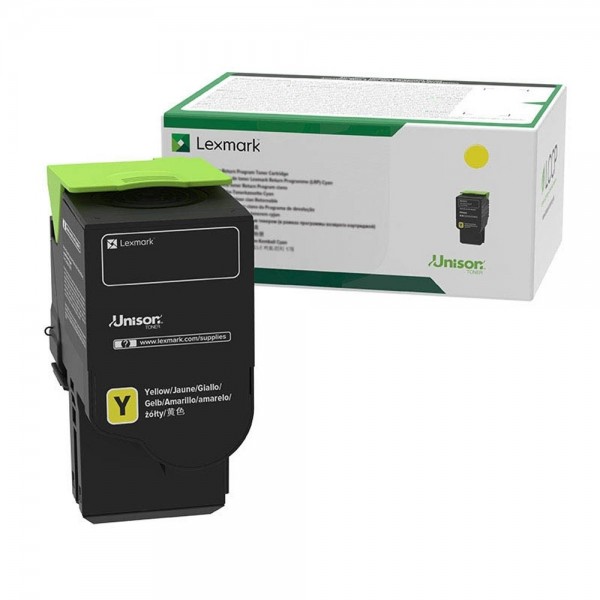 Lexmark 78C2XY0 Toner gelb für CS421dn CS521dn CS622de CX421adn CX522ade CX622ade CX625ade