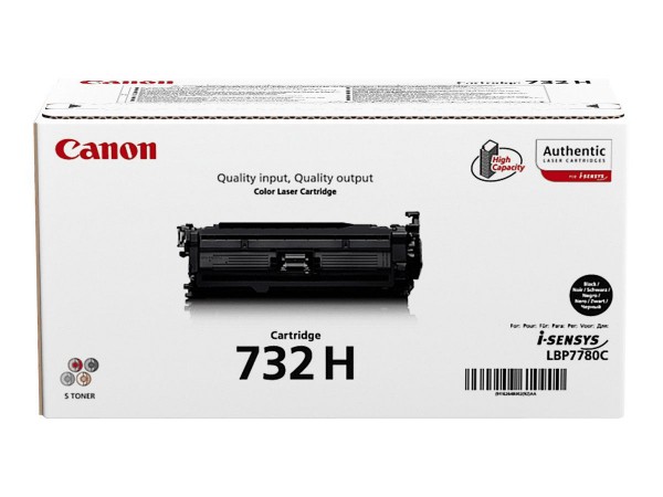 Canon 732H Toner Black HC 6264B002 für Canon I-Sensys LBP-77800Cx