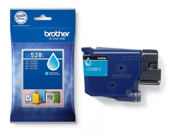 Brother LC-528C Tinte Cyan Brother MFC-J6760DW Brother MFC-J6960DW