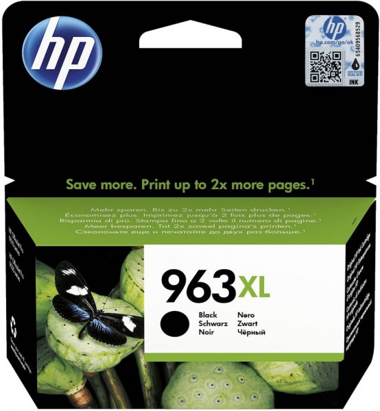 HP 963XL Tintenpatrone schwarz für OfficeJet Pro 9010 HP OfficeJet Pro 9012 9014 9015 3JA30AE