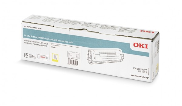 OKI 46861325 Original Toner Gelb für 10.000 Seiten OKI ES8434DN