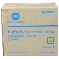 Konica Minolta TNP-49Y Toner gelb A95W250 für Bizhub C3351