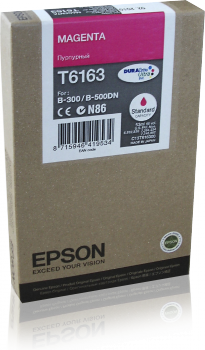 Epson Tintenpatrone T6163 Magenta für B-300 B-500DN B-510DN