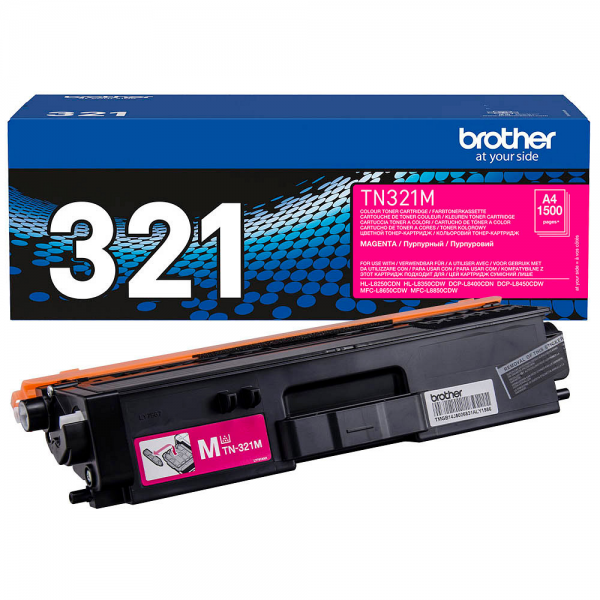 Brother TN-321M Toner Magenta HL-L8250CDN L8350CDW MFC-L8650 L8850 DCP-L8400