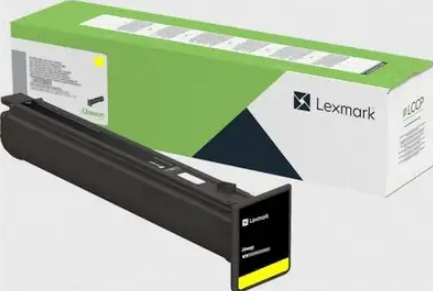 Lexmark 24B7580 Toner Yellow Lexmark XC9635 MFP XC9645 MFP XC9655 MFP Toner Gelb