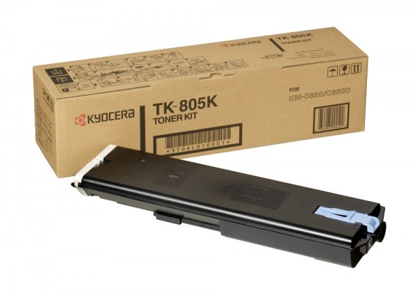 Kyocera TK-805K Mita Toner Schwarz für KM-C850