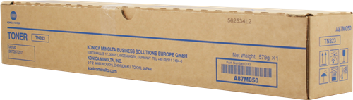 Konica Minolta TN-323 Toner schwarz A87M050 für Bizhub 227 287 367 A87M050