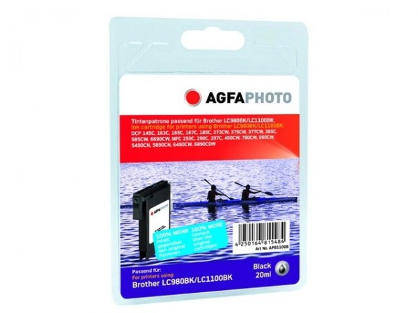 AGFAPHOTO APB1100BD Brother Tinte für MFC-790 Black