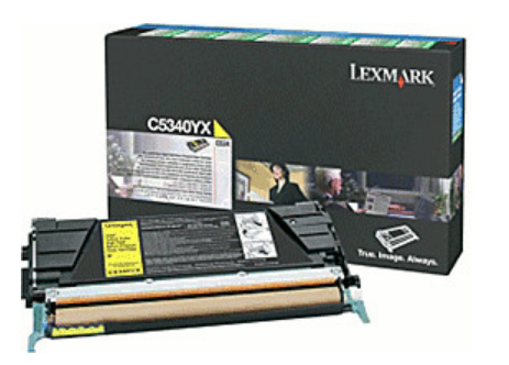 Lexmark C534 Toner Rückgabe Tonerkassette C534DN C5340YX